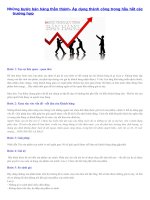 Những bước bán hàng thần thánh