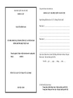 VĂN HÓA PHÁP LUẬT TRONG LĨNH VỰC AN TOÀN GIAO THÔNG ĐƯỜNG BỘ Ở VIỆT NAM