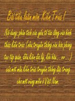 bài tiểu luận về kiến trúc