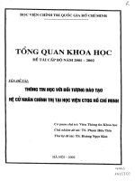 Thông tin học với đối tượng đào tạo hệ cử nhân chính trị tại học viện CTQG HCM 