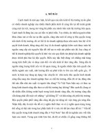 TIỂU LUẬN CAO học vấn đề độc quyền trong kinh doanh xăng dầu ở việt nam