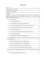 THUYẾT MINH đề tài NCKH XD PM TÍNH TOÁN kết cấu áo ĐƯỜNG BTXM