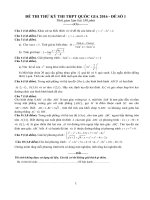 DE01 THPT chuyên vĩnh phúc w 