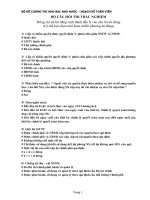 Bộ đề trắc nghiệm thi công chức kho bạc nhà nước ngạch kế toán viên