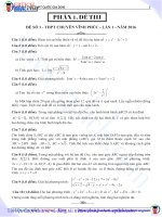 Tổng hợp 350 đề thi thử môn toán các trường năm 2016