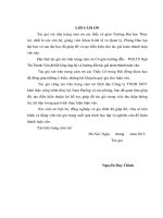 Đề xuất một số giải pháp tăng cường công tác quản lý khai thác các công trình thủy lợi vùng nam đuống tỉnh bắc ninh 