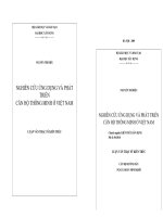 NGHIÊN CỨU ỨNG DỤNG VÀ PHÁT TRIỂN CĂN HỘ THÔNG MINH Ở VIỆT NAM