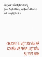 Chương II Pháp luật đại cương