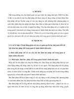 BT lớn LHC aPhân tích vai trò hoạt động giám sát của cơ quan quyền lực nhà nước đối với việc đảm bảo pháp chế trong quản lý hành chính nhà nước