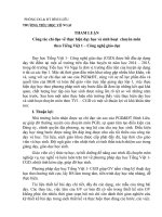 THAM LUẬN Công tác chỉ đạo về thực hiện dạy học và sinh hoạt chuyên môn theo Tiếng Việt 1 – Công nghệ giáo dục