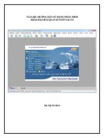 TÀI LIỆU HƯỚNG DẪN SỬ DỤNG PHẦN MỀM KHAI BÁO HẢI QUAN ECUS5VNACCS
