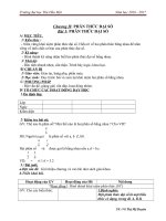 Toán  phan thuc dai số   TOÁN 8