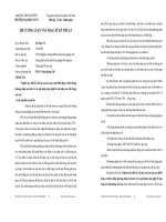 Nghiên cứu, thiết kế, chế tạo cam của trục cam DS60 động cơ Diesel bằng phƣơng pháp bao hình và các giải pháp công nghệ bề mặt nâng cao chất lƣợng của cam