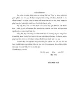 Nghiên cứu đề xuất giải pháp nâng cao hiệu quả đầu tư trong quá trình khai thác sử dụng công trình hồ trọng   hòa bình 