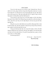 Giải pháp quản lý chi phí trong giai đoạn thực hiện đầu tư xây dựng các công trình sử dụng vốn ODA thuộc sở nông nghiệp và phát triển nông thôn hải phòng, áp dụng cho dự án QSEAP hải phòng 