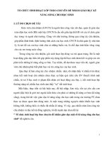 skkn tổ chức sinh hoạt lớp theo chuyên đề nhằm giáo dục một số kĩ năng sống cho học sinh 