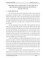 skkn BIỆN PHÁP NÂNG CAO NHẬN THỨC CỦA HỌC SINH LỚP 10 ĐỐI VỚI TRUYỀN THỐNG ĐÁNH GIẶC GIỮ NƯỚC CỦA DÂN TỘC VIỆT NAM