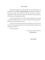 Quản lý chất lượng bê tông thương phẩm của công ty cổ phần sông đà việt đức tại dự án khu tái định cư xuân la phục vụ xây dựng khu đô thị mới tây hồ tây 