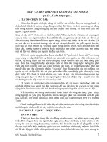 skkn một vài biện pháp giúp GVCN quản lí lớp hiệu quả 