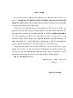 Nghiên cứu điều khiển kế hoạch tiến độ thi công công trình nhà viễn thông kon tum 