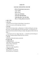 GIAO AN TO CHUC GIO AN TRUA