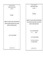 NGHIÊN CỨU XẠ KHUẨN THUỘC CHI STREPTOMYCES SINH CHẤT KHÁNG SINH CHỐNG NẤM GÂY BỆNH TRÊN CÂY CHÈ Ở THÁI NGUYÊN