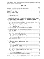 Luận văn nghiên cứu đặc tính chất thải rắn hữu cơ đô thị hà nội và thăm dò quá trình phân hủy yếm khí ở quy mô pilot 