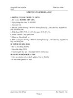 skkn Một số biện pháp để sử dụng và bảo quản các thiết bị - đồ dùng dạy học đạt hiệu quả