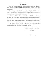 Nghiên cứu, lập quy trình vận hành tiêu nước cho hệ thống thủy lợi huyện Yên Phong, tỉnh Bắc Ninh