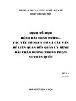 Bệnh đái tháo đ ờng, các yếu tố nguy cơ và các vấn đề liên quan đến quản lý bệnh 