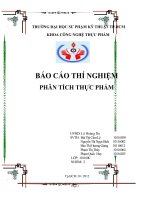 Thi nghiem phan tich thuc pham