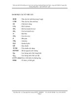 Luận văn tính toán thiết kế hệ thống xử lý nước thải sinh hoạt thành phố buôn ma thuột công suất 82000 m3 ngày đêm 