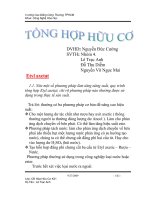 Tông hop chat huu co etyl axetat