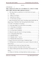 Báo cáo thực tập tốt nghiệp quản trị văn phòng tại CÔNG TY TNHH PHÁT TRIỂN THƯƠNG HIỆU mới bảo THANH