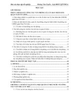 Báo cáo thực tập tốt nghiệp quản trị văn phòng tại ỦY BAN NHÂN dân QUẬN NAM từ LIÊM