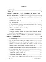 Báo cáo thực tập tốt nghiệp văn thư lưu trữ tại PHÒNG tài NGUYÊN môi TRƯỜNG QUẬN NAM từ LIÊM