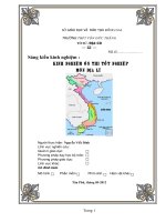 skkn kinh nghiệm ôn thi tốt nghiệp môn địa lí  