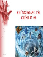 Khủng hoảng tài chính 97 - 98