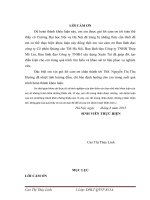 Khóa luận quản trị văn phòng: Vai trò của văn phòng trong việc xây dựng văn hóa ứng xử của các doanh nghiệp vừa và nhỏ