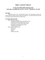 Thuc tap ky thuat PLC allen bradley SLC500
