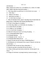 Báo cáo thực tập tốt nghiệp quản trị văn phòng tại CÔNG TY TNHH PHÁT TRIỂN THƯƠNG mại ĐĂNG KHOA