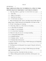 Báo cáo thực tập tốt nghiệp quản trị văn phòng tại CÔNG TY TNHH THƯƠNG mại XUẤT NHẬP KHẨU và kỹ THUẬT AN PHÁT