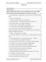 Báo cáo thực tập tốt nghiệp quản trị văn phòng tại ỦY BAN NHÂN dân xã HƯNG đạo, HUYỆN BÌNH GIA, TỈNH LẠNG sơn