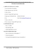 skkn sử dụng bảng kiến thức trong dạy học lịch sử trên phần mềm power point  