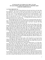 skkn sử DỤNG bài tập TRONG dạy học các bài ôn tập, sơ kết, TỔNG kết LỊCH sử 12 TRƯỜNG THPT  