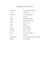 Đề tài Công nghiệp hóa, hiện đại hóa nông nghiệp, nông thôn tỉnh Hà Nam giai đoạn 1997 -  2010