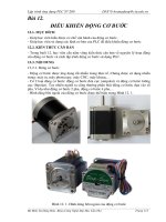 Điều khiển động cơ bước