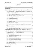 Báo cáo thực tập tốt nghiệp văn thư lưu trữ tại ỦY BAN NHÂN dân xã ĐÔNG VINH