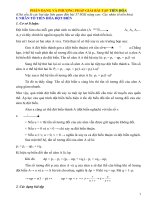 PHƯƠNG PHÁP GIẢI BÀI TẬP TIẾN HÓA