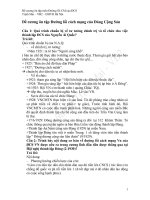 Đề cương ôn tập môn đường lối cách mạng của Đảng Cộng Sản